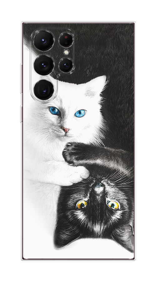 Чехол Homey на Samsung Galaxy S22 Ultra "Коты Инь-Янь", Черный;белый;голубой, 2104050-1
Чехол Homey на Samsung Galaxy S22 Ultra "Коты Инь-Янь", Черный;белый;голубой, 2104050-1