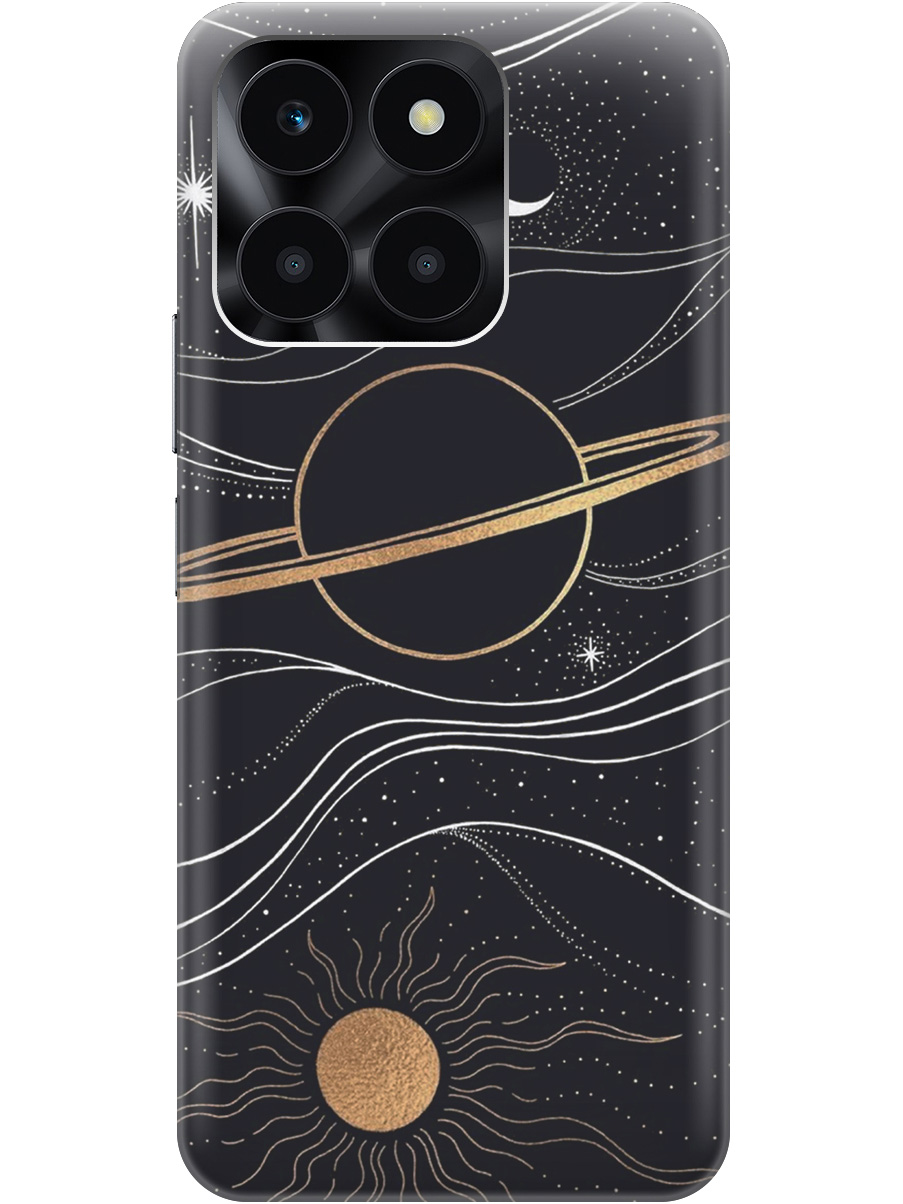 Чехол на Honor X6a силиконовый матовый Soft Touch с принтом "Сатурн и солнце", Белый;желтый, 20001442
Чехол на Honor X6a силиконовый матовый Soft Touch с принтом "Сатурн и солнце", Белый;желтый, 20001442