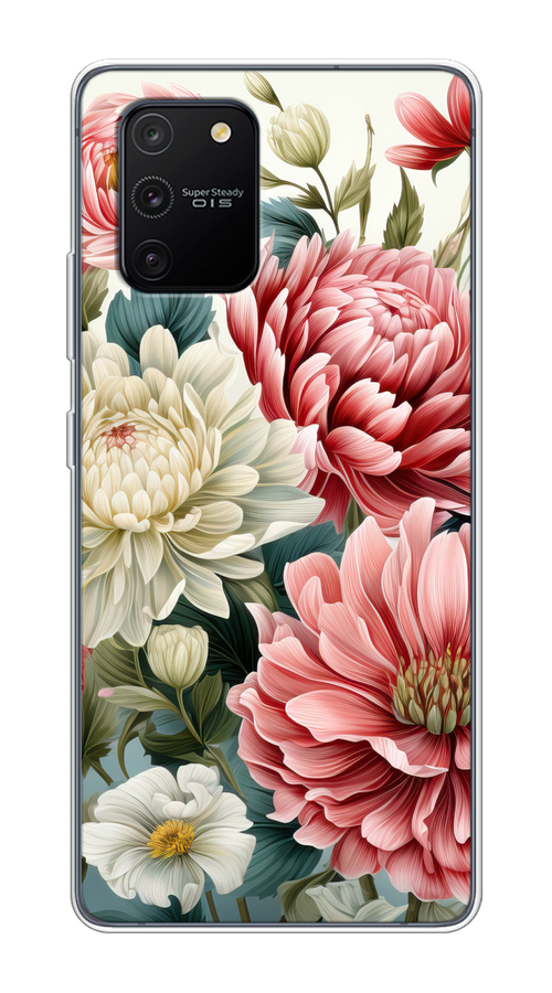 Чехол на Samsung Galaxy A91/S10 Lite "Садовые цветы рисунок", Розовый;зеленый;белый, 29950-1
Чехол на Samsung Galaxy A91/S10 Lite "Садовые цветы рисунок", Розовый;зеленый;белый, 29950-1