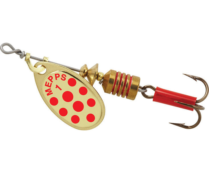 Вращающаяся блесна Mepps Aglia Decoree 1шт цвет gold/red dot, Золотистый;красный, Aglia Decoree
Вращающаяся блесна Mepps Aglia Decoree 1шт цвет gold/red dot, Золотистый;красный, Aglia Decoree