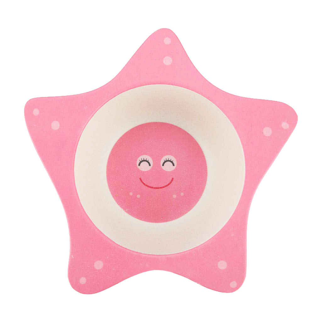 фото Детская тарелка baby fox bf-bowl-11 морская звезда цв. розовый