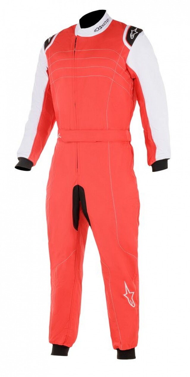 фото Комбинезон для картинга детский kmx-9 v2 s,cik,красный/белый,120 alpinestars 3356519_32_12