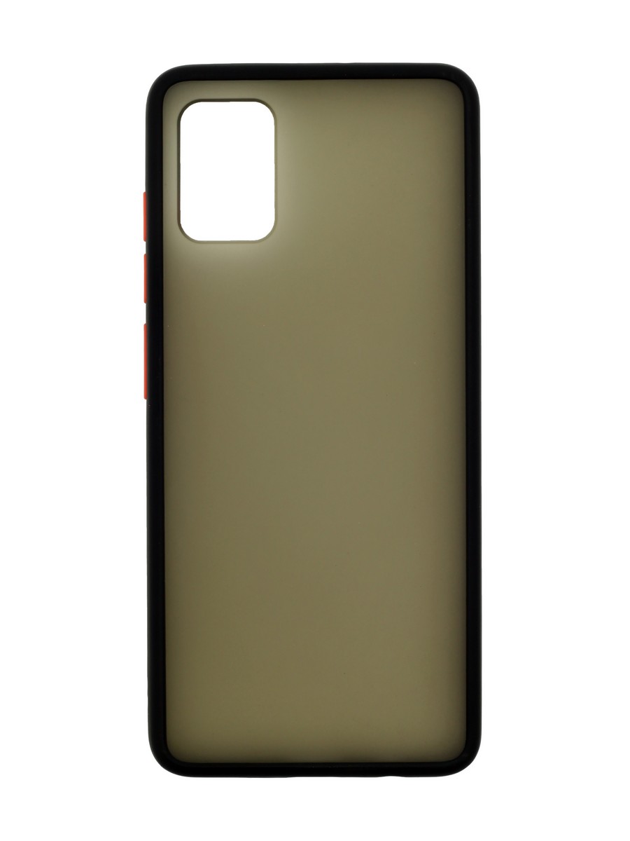 фото Чехол zibelino plastic matte для samsung galaxy a51 (a515) black