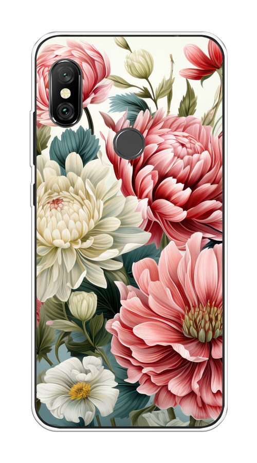 Чехол на Xiaomi Redmi Note 6 Pro "Садовые цветы рисунок", Розовый;зеленый;белый, 34650-1
Чехол на Xiaomi Redmi Note 6 Pro "Садовые цветы рисунок", Розовый;зеленый;белый, 34650-1