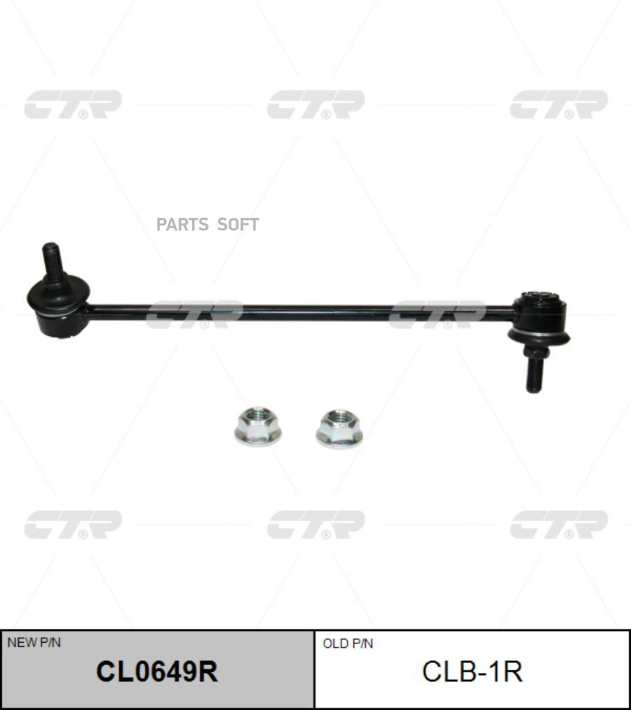 Тяга Стабилизатора Передняя R Bmw 1 E81828788 3 E90919293 X1 E84 Z4 E89 Ctr Clb-1r CTR арт
Тяга Стабилизатора Передняя R Bmw 1 E81828788 3 E90919293 X1 E84 Z4 E89 Ctr Clb-1r CTR арт
