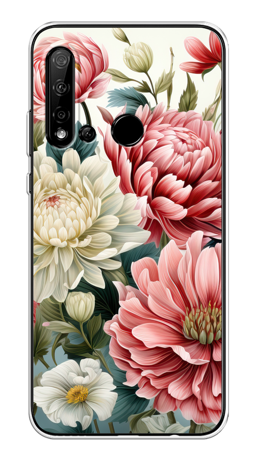 Чехол на Huawei P20 Lite 2019/Nova 5i "Садовые цветы рисунок", Розовый;зеленый;белый, 69750-1
Чехол на Huawei P20 Lite 2019/Nova 5i "Садовые цветы рисунок", Розовый;зеленый;белый, 69750-1