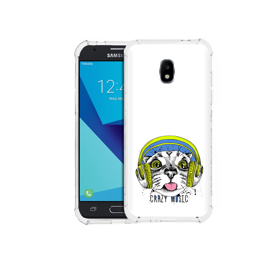 Чехол MyPads Tocco для Samsung Galaxy J3 (2017) кошка в наушниках рисунок, Прозрачный, Tocco
Чехол MyPads Tocco для Samsung Galaxy J3 (2017) кошка в наушниках рисунок, Прозрачный, Tocco