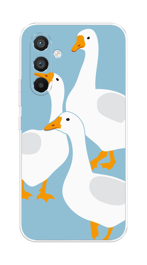 Чехол Homey на Samsung Galaxy A54 5G "Гусиное трио", Голубой;белый;серый;желтый, 2107750-1
Чехол Homey на Samsung Galaxy A54 5G "Гусиное трио", Голубой;белый;серый;желтый, 2107750-1