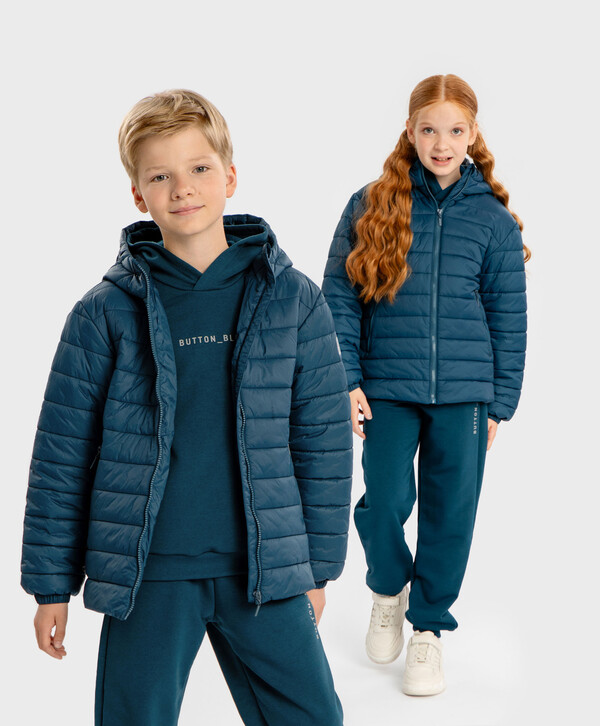 Куртка с капюшоном демисезонная стеганая синяя детская Button Blue, 128, 224BBBB4104, Синий, 224BBBB4104
Куртка с капюшоном демисезонная стеганая синяя детская Button Blue, 128, 224BBBB4104, Синий, 224BBBB4104