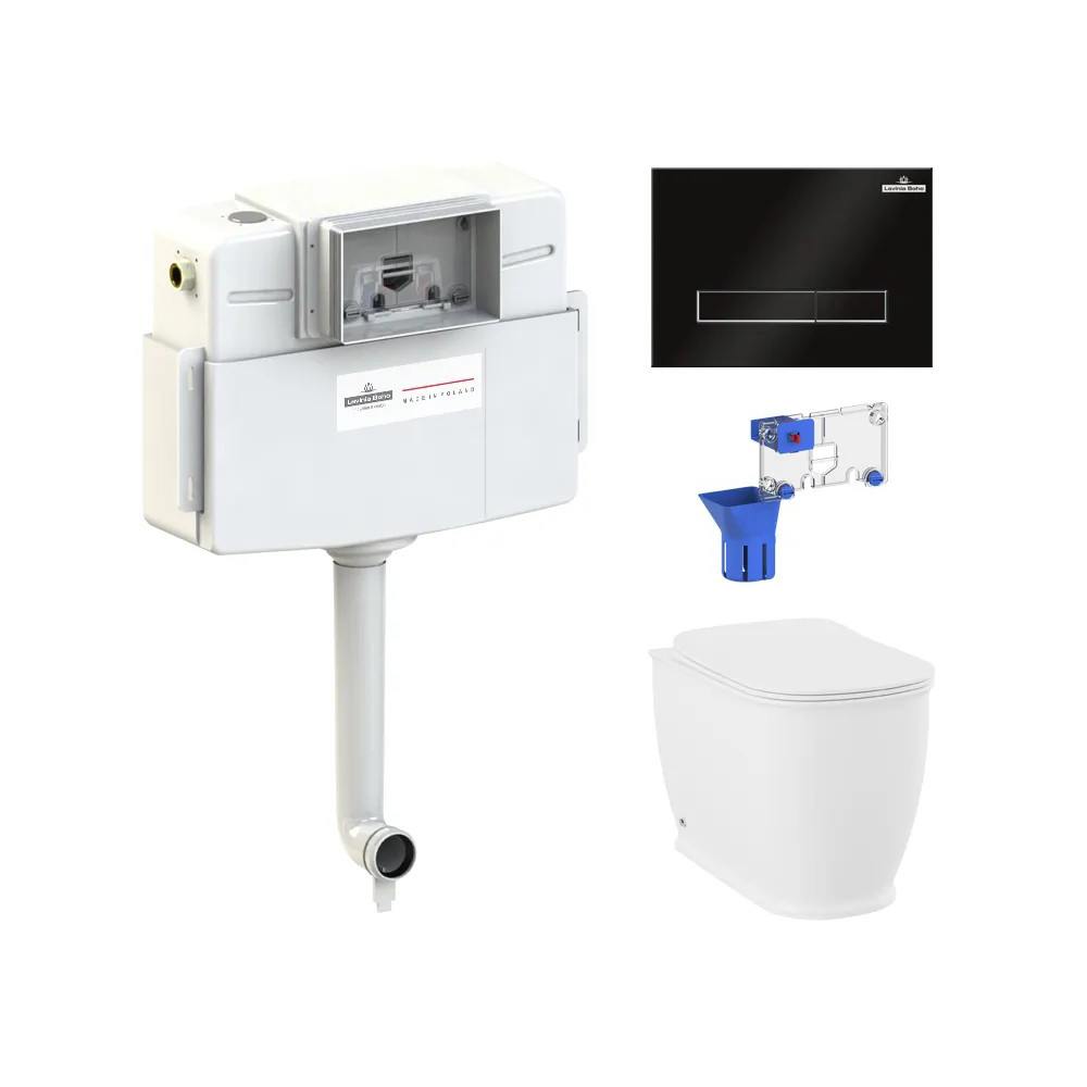 Комплект 5 в 1 Lavinia Boho Relfix Bell Pro 87060214, премиум со стеклянной клавишей, Белый, Комплект унитазов Lavinia Boho 5 в 1: Bell Pro, кор.крепления, прямоугольная клавиша
Комплект 5 в 1 Lavinia Boho Relfix Bell Pro 87060214, премиум со стеклянной клавишей, Белый, Комплект унитазов Lavinia Boho 5 в 1: Bell Pro, кор.крепления, прямоугольная клавиша