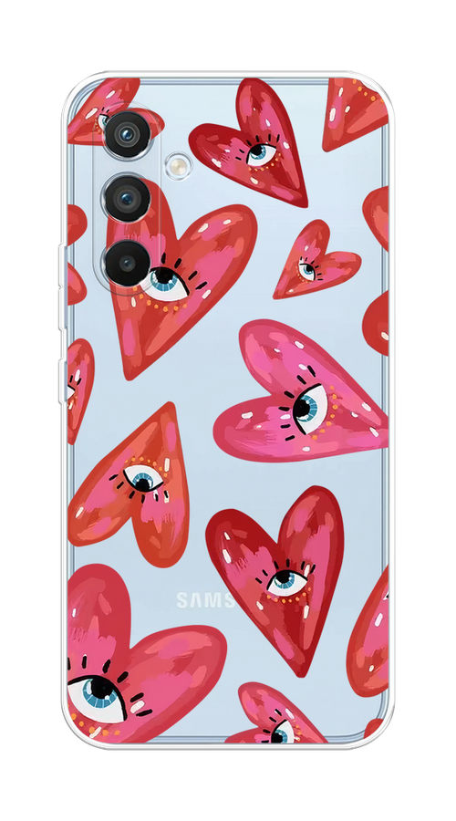 Чехол Homey на Samsung Galaxy A54 5G "Сердечки с глазами", Коричневый;красный;розовый, 2107750-1
Чехол Homey на Samsung Galaxy A54 5G "Сердечки с глазами", Коричневый;красный;розовый, 2107750-1
