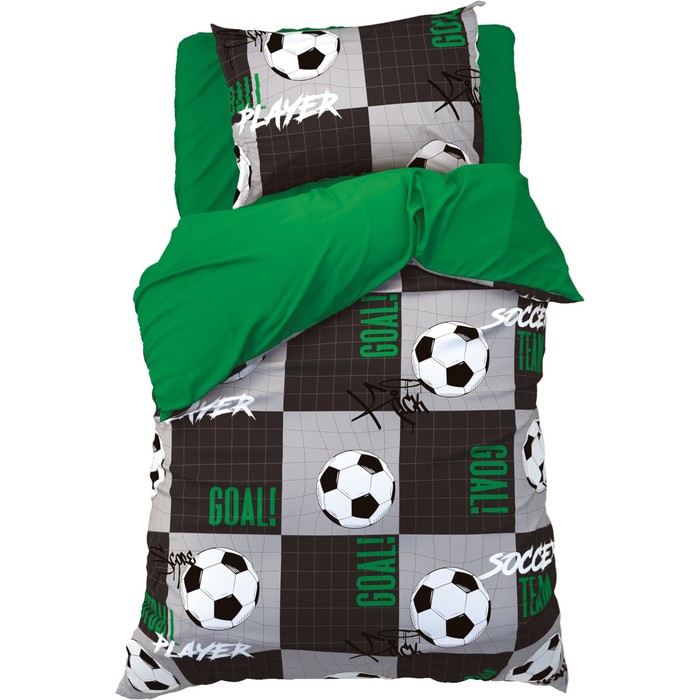 Комплект постельного белья Этель 1,5 сп Soccer team 143х215 см, 150х214 см, 50х70 см -1
Комплект постельного белья Этель 1,5 сп Soccer team 143х215 см, 150х214 см, 50х70 см -1