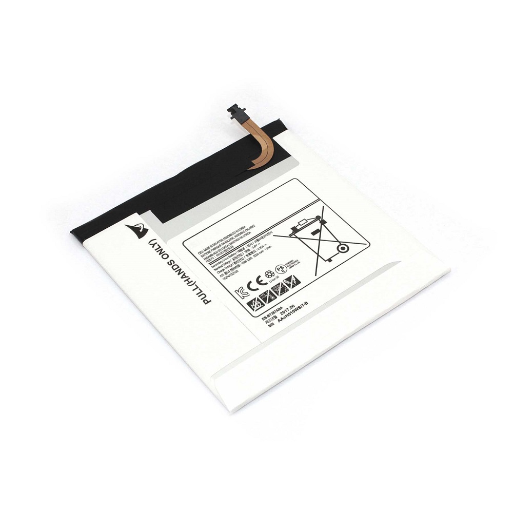 Аккумуляторная батарея EB-BT365BBC для Samsung Galaxy Tab Active 8.0 SM-T360/T365 3.8V, Черный, EB-BT365BBC
Аккумуляторная батарея EB-BT365BBC для Samsung Galaxy Tab Active 8.0 SM-T360/T365 3.8V, Черный, EB-BT365BBC