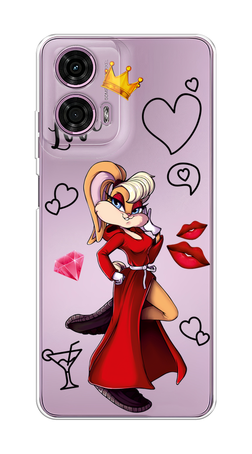 Чехол на Motorola Moto G24 "Rich Lola Bunny", Красный;бежевый;оранжевый, 243850-1
Чехол на Motorola Moto G24 "Rich Lola Bunny", Красный;бежевый;оранжевый, 243850-1