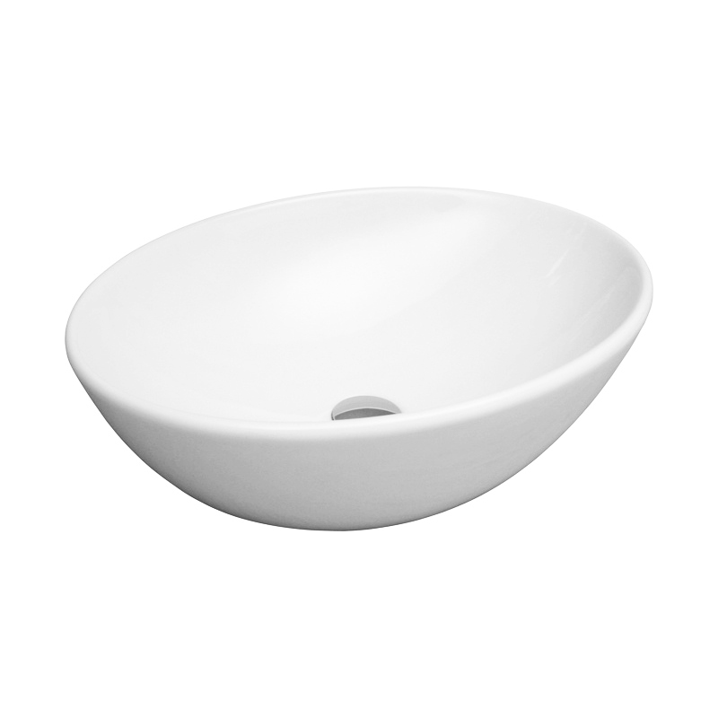 фото Раковина teymi lori 40 накладная, белая t50505