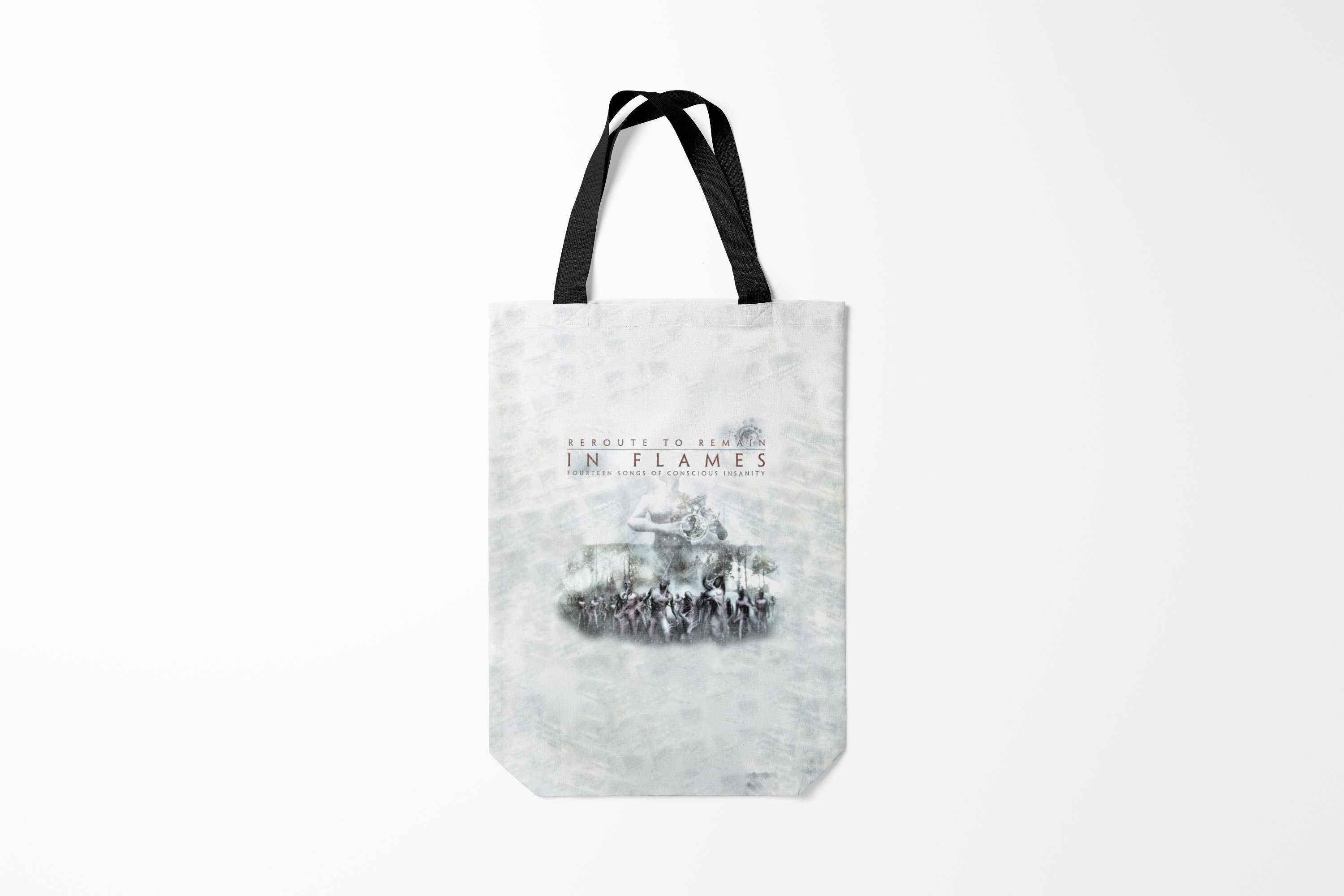 Сумка шoппер унисекс Burnettie In Flames Reroute to Remain, серый, In Flames Reroute to Remain
Сумка шoппер унисекс Burnettie In Flames Reroute to Remain, серый, In Flames Reroute to Remain