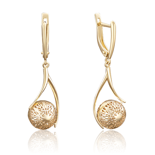 Серьги из желтого золота PLATINA jewelry 02-3797-00-000-1130-48, 02-3797-00-000-1130-48
Серьги из желтого золота PLATINA jewelry 02-3797-00-000-1130-48, 02-3797-00-000-1130-48