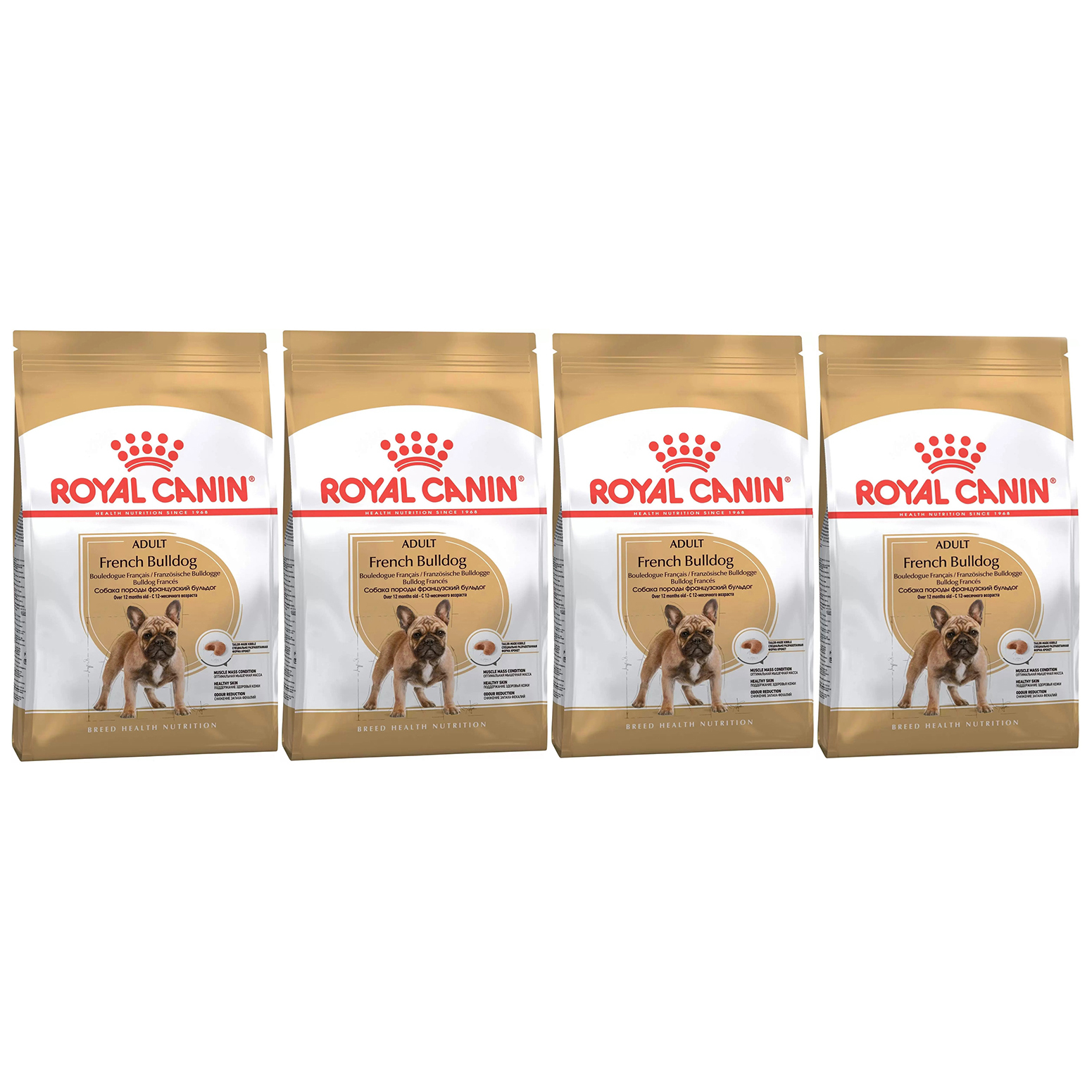 Сухой корм для собак ROYAL CANIN FRENCH BULLDOG ADULT для французских бульдогов 4шт по 3кг
Сухой корм для собак ROYAL CANIN FRENCH BULLDOG ADULT для французских бульдогов 4шт по 3кг