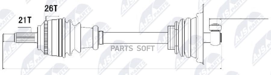 Полуось Renault Clio Ii 1.2,1.4,1.6,1.5Dci,1.9D 98-05, Kangoo 1.9D 97-, Symbol 1.4,1.6 00-
Полуось Renault Clio Ii 1.2,1.4,1.6,1.5Dci,1.9D 98-05, Kangoo 1.9D 97-, Symbol 1.4,1.6 00-