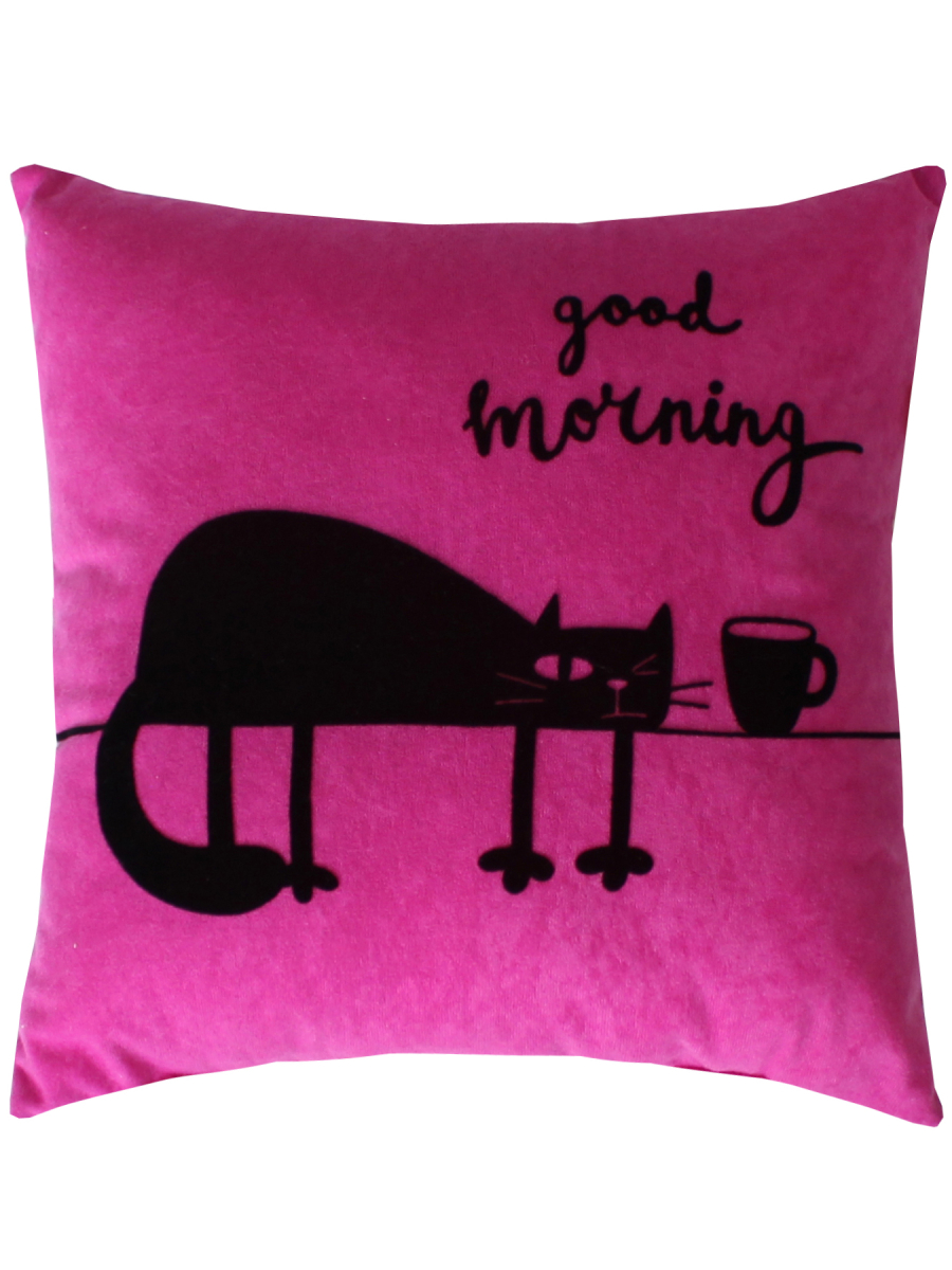 Подушка декоративная МАТЕХ MEOW LINE. GOOD MORNING 35*35*15 фуксия чернильный арт. 28-192, MEOW
Подушка декоративная МАТЕХ MEOW LINE. GOOD MORNING 35*35*15 фуксия чернильный арт. 28-192, MEOW