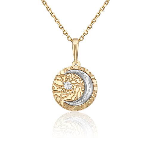 Подвеска из комбинированного золота с фианитом PLATINA jewelry 03-3093-00-401-1121-03, 03-3093-00-401-1121-03
Подвеска из комбинированного золота с фианитом PLATINA jewelry 03-3093-00-401-1121-03, 03-3093-00-401-1121-03