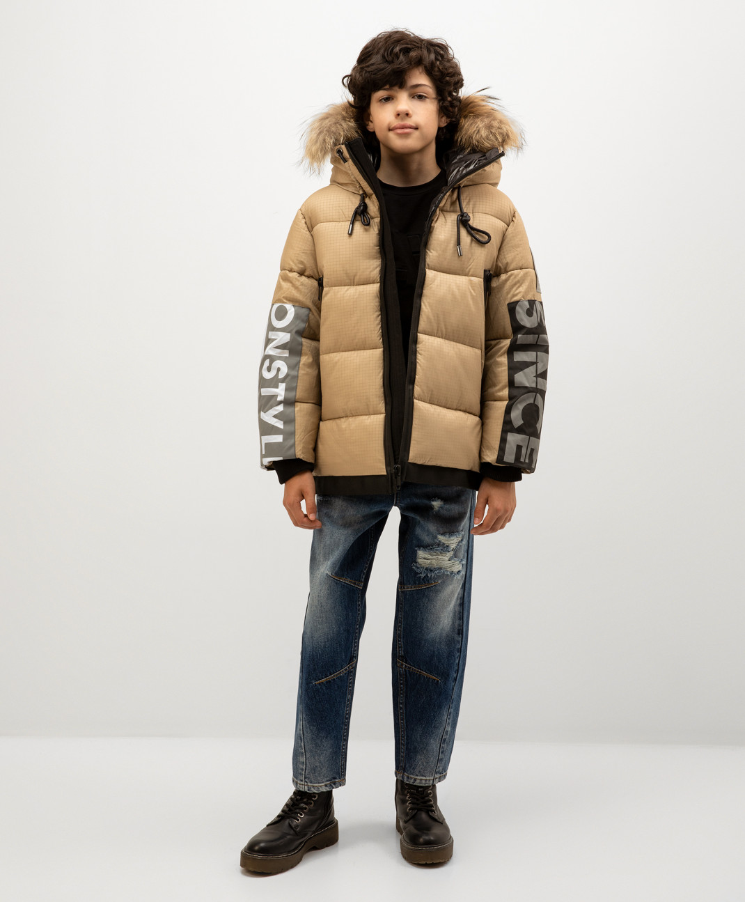 Куртка зимняя со светоотражающими элементами бежевая Gulliver 22210BJC4110 р.164, Бежевый, 22210BJC4110
Куртка зимняя со светоотражающими элементами бежевая Gulliver 22210BJC4110 р.164, Бежевый, 22210BJC4110