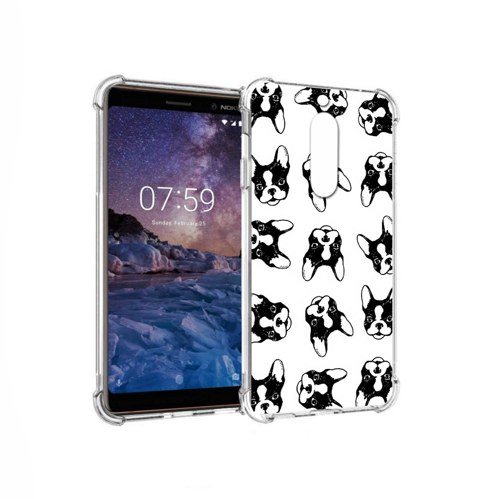 Чехол MyPads Tocco для Nokia 7 черно белые собачки (PT95887.123.683), Прозрачный, Tocco
Чехол MyPads Tocco для Nokia 7 черно белые собачки (PT95887.123.683), Прозрачный, Tocco