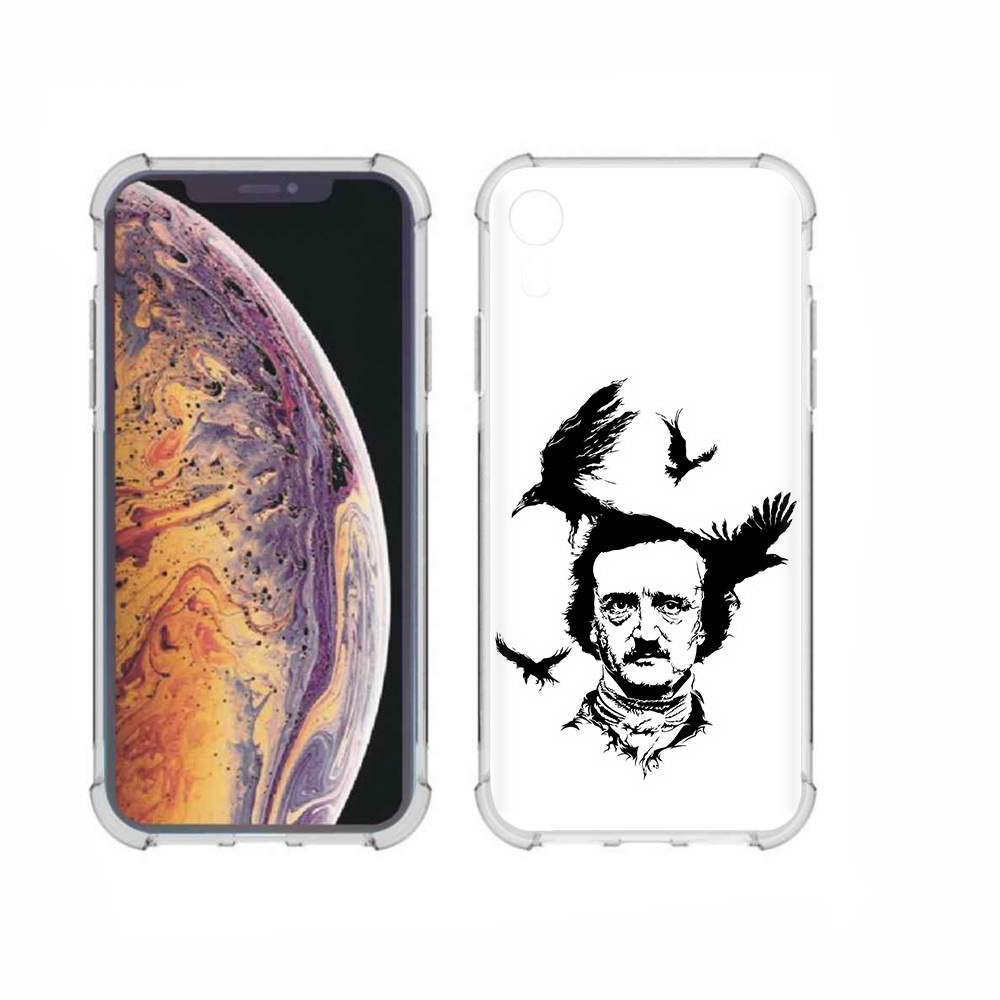Чехол MyPads Tocco для Apple iPhone XR Эдгар Аллан черно белый, Прозрачный, Tocco
Чехол MyPads Tocco для Apple iPhone XR Эдгар Аллан черно белый, Прозрачный, Tocco