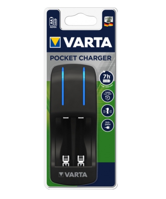 Varta Зарядное устройство VARTA Pocket Charger для 2/4 AAA, AA Ni-MH ток заряда до 250mA, Зарядное устройство VARTA Pocket Charger для 2/4 AAA, AA Ni-MH ток заряда до 250mA
Varta Зарядное устройство VARTA Pocket Charger для 2/4 AAA, AA Ni-MH ток заряда до 250mA, Зарядное устройство VARTA Pocket Charger для 2/4 AAA, AA Ni-MH ток заряда до 250mA