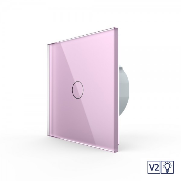 VL-C701D-V2-17 Сенсорный диммер LIVOLO версия 2, 1 клавиша 1 пост Розовый, Сенсорный диммер LIVOLO версия 2, 1 клавиша 1 пост Розовый
VL-C701D-V2-17 Сенсорный диммер LIVOLO версия 2, 1 клавиша 1 пост Розовый, Сенсорный диммер LIVOLO версия 2, 1 клавиша 1 пост Розовый