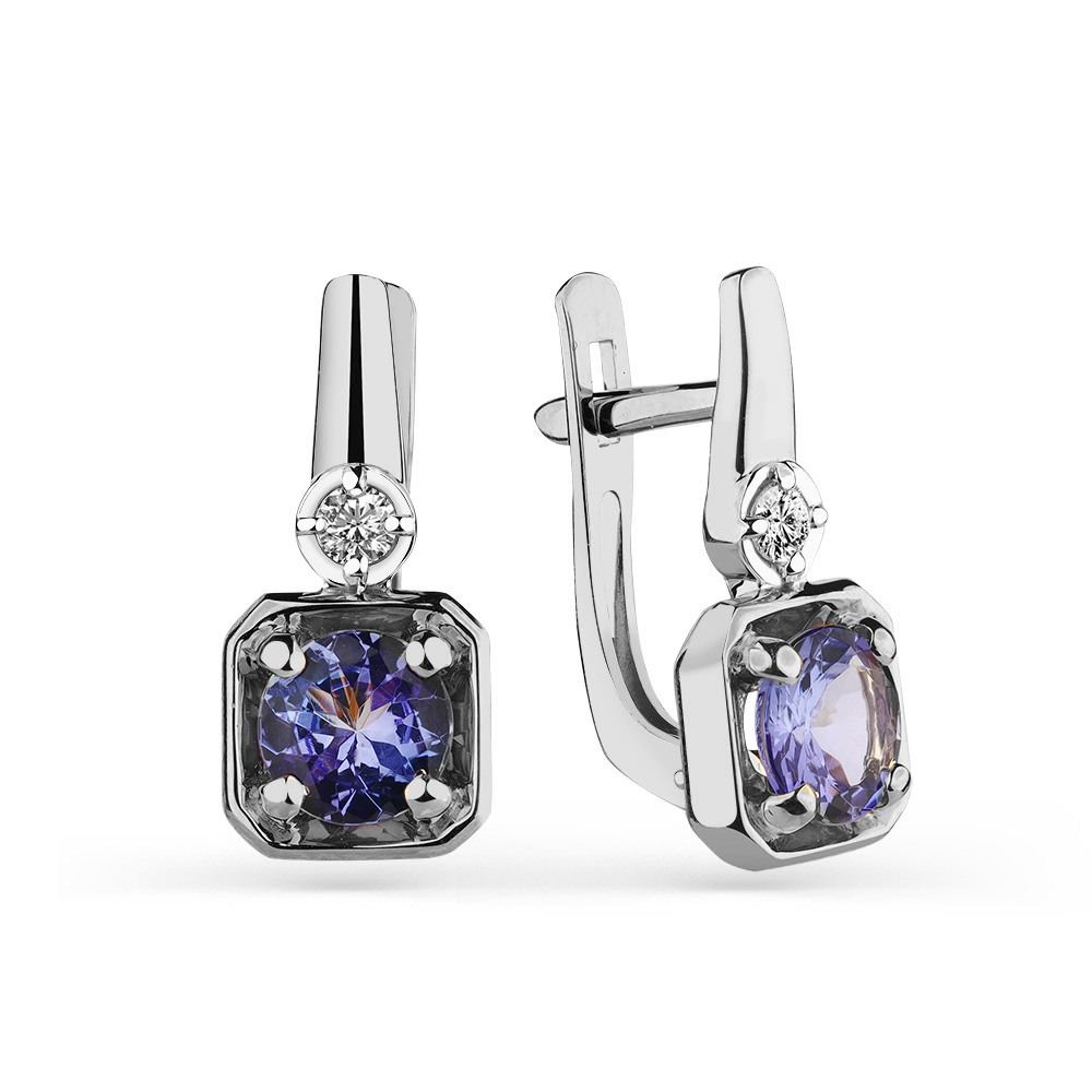 Серьги из белого золота с танзанитом, бриллиантом Master Brilliant 2-208487-00-31, 2-208487-00-31
Серьги из белого золота с танзанитом, бриллиантом Master Brilliant 2-208487-00-31, 2-208487-00-31