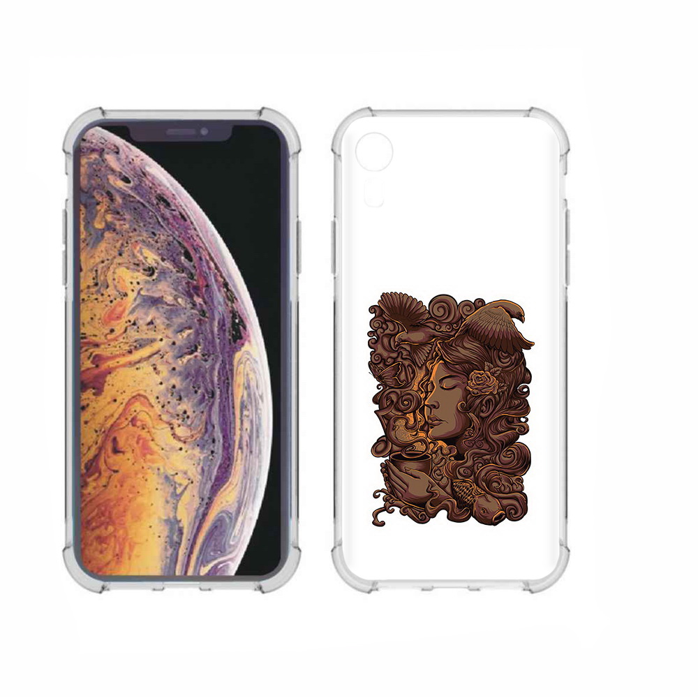 Чехол MyPads Tocco для Apple iPhone XR девушка с длинными волосами абстракция, Прозрачный, Tocco
Чехол MyPads Tocco для Apple iPhone XR девушка с длинными волосами абстракция, Прозрачный, Tocco