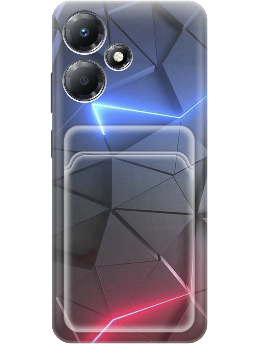 Силиконовый чехол на Infinix Hot 30 Play с рисунком "Графитовые грани", Серый;синий, 20011989
Силиконовый чехол на Infinix Hot 30 Play с рисунком "Графитовые грани", Серый;синий, 20011989