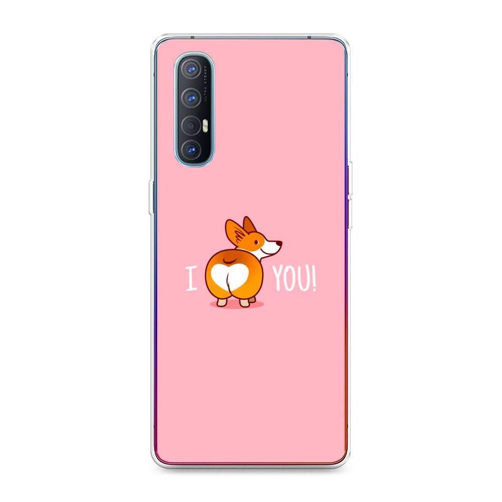 Чехол для Oppo Reno 3 Pro "Корги I love you", Розовый;коричневый;белый, 252550-1 
Чехол для Oppo Reno 3 Pro "Корги I love you", Розовый;коричневый;белый, 252550-1