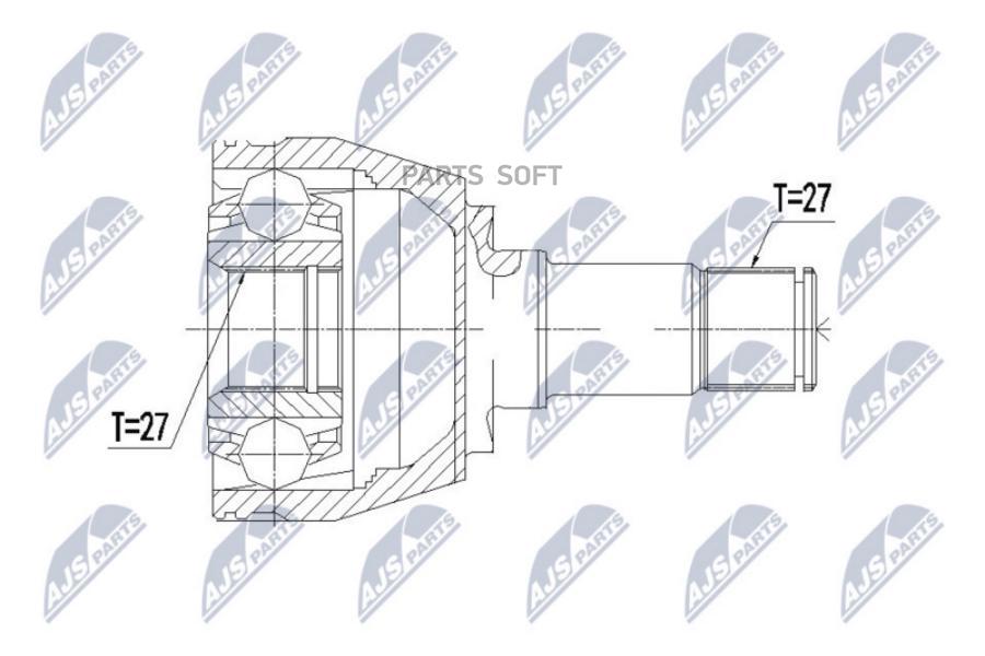 Шрус Наружный Mercedes W176 A160/A180 12-, W242/W246 B160/B180 11-, C117/X117 Cla180/Cla20
Шрус Наружный Mercedes W176 A160/A180 12-, W242/W246 B160/B180 11-, C117/X117 Cla180/Cla20