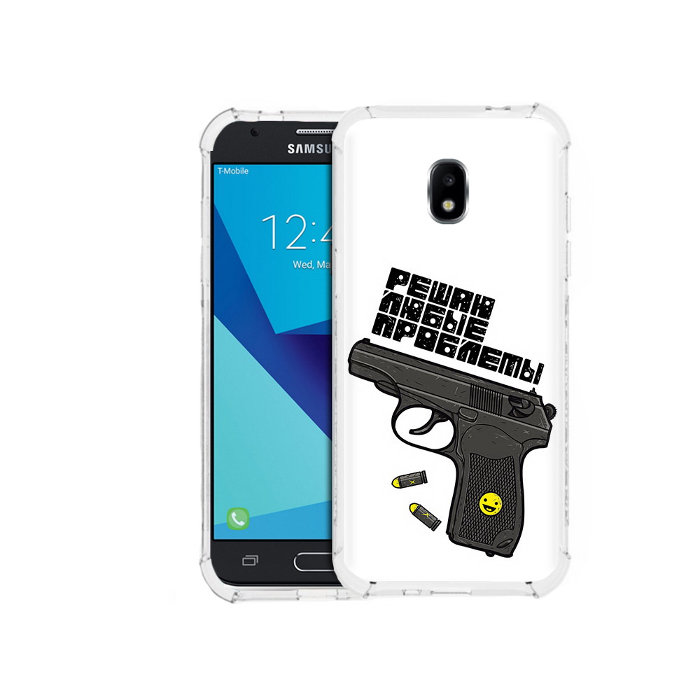 Чехол MyPads Tocco для Samsung Galaxy J3 (2017) пистолет против проблем (PT74067.575.542), Прозрачный, Tocco
Чехол MyPads Tocco для Samsung Galaxy J3 (2017) пистолет против проблем (PT74067.575.542), Прозрачный, Tocco
