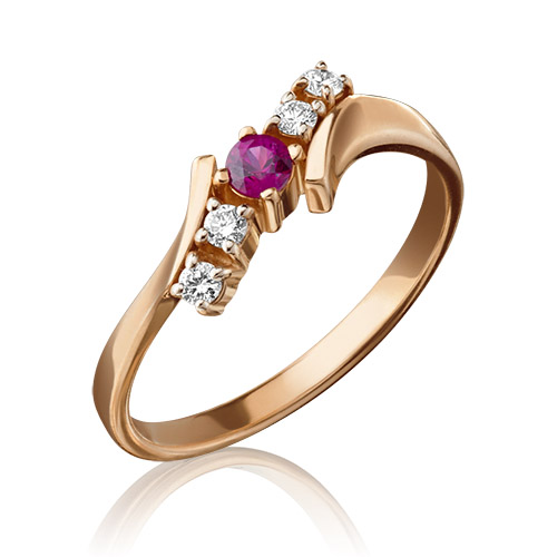 Кольцо из золота р. 17,5 PLATINA jewelry 01-0377-00-107-1110-30, рубин\бриллиант, 01-0377-00-107-1110-30
Кольцо из золота р. 17,5 PLATINA jewelry 01-0377-00-107-1110-30, рубин\бриллиант, 01-0377-00-107-1110-30