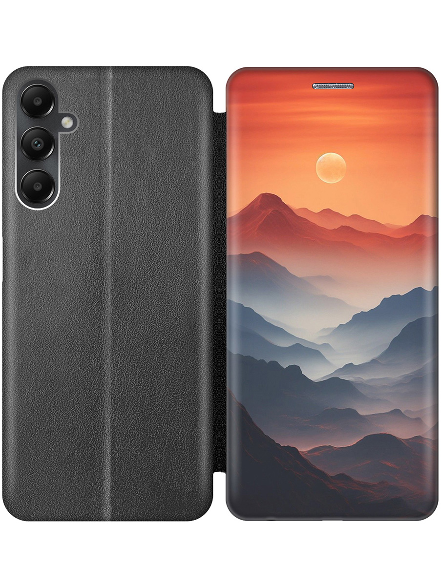 Чехол-книжка на Samsung Galaxy A05s с принтом "Луна над горами" черный, Оранжевый;черный, 776583710
Чехол-книжка на Samsung Galaxy A05s с принтом "Луна над горами" черный, Оранжевый;черный, 776583710