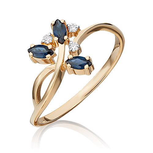 Кольцо из золота с сапфиром/бриллиантом р. 17 PLATINA jewelry 01-0737-00-105-1110-30, 01-0737-00-105-1110-30
Кольцо из золота с сапфиром/бриллиантом р. 17 PLATINA jewelry 01-0737-00-105-1110-30, 01-0737-00-105-1110-30