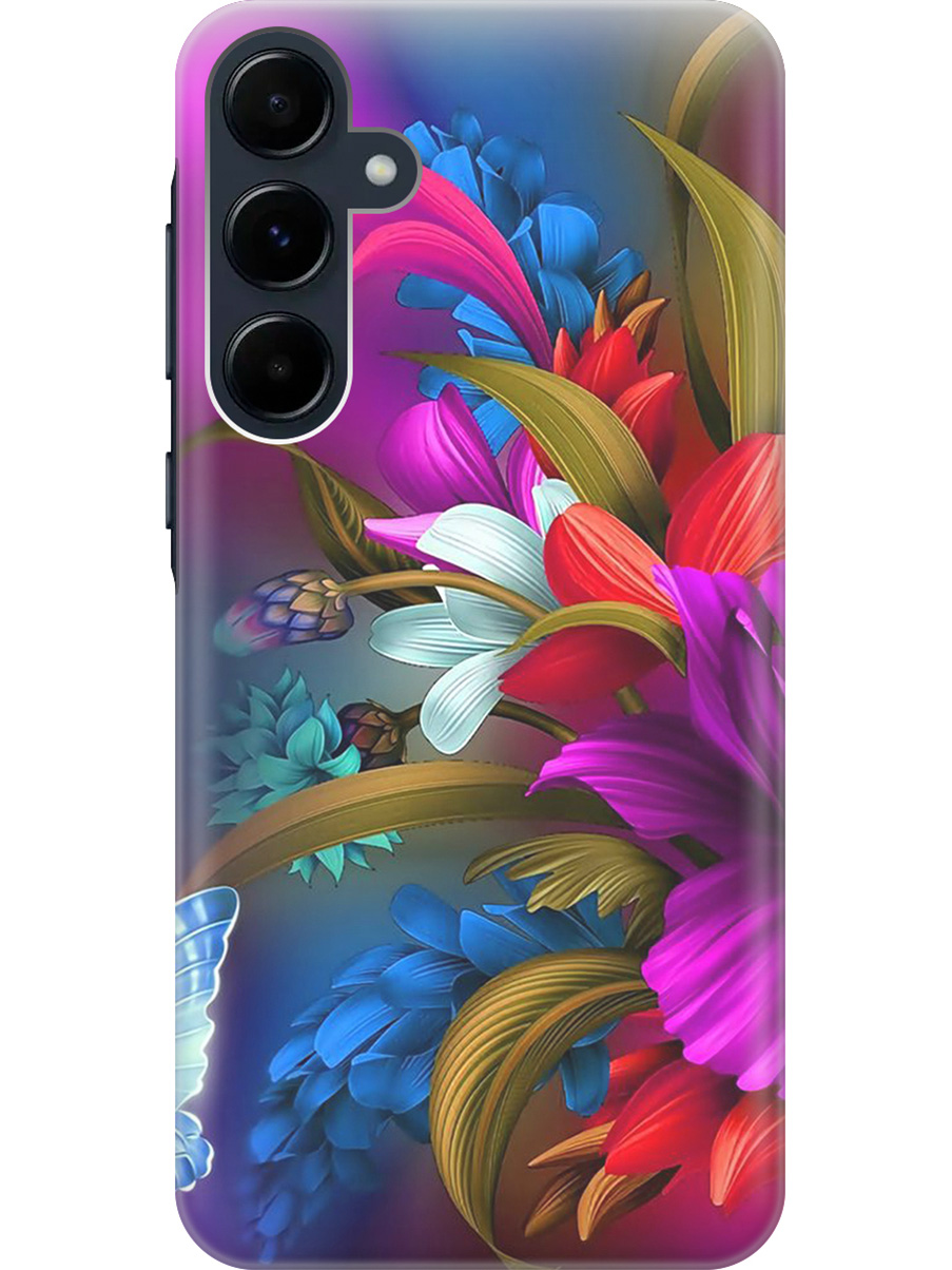 Силиконовый чехол на Samsung Galaxy A35 с рисунком "Фантастические цветы", Зеленый;красный;фиолетовый, 20012130
Силиконовый чехол на Samsung Galaxy A35 с рисунком "Фантастические цветы", Зеленый;красный;фиолетовый, 20012130
