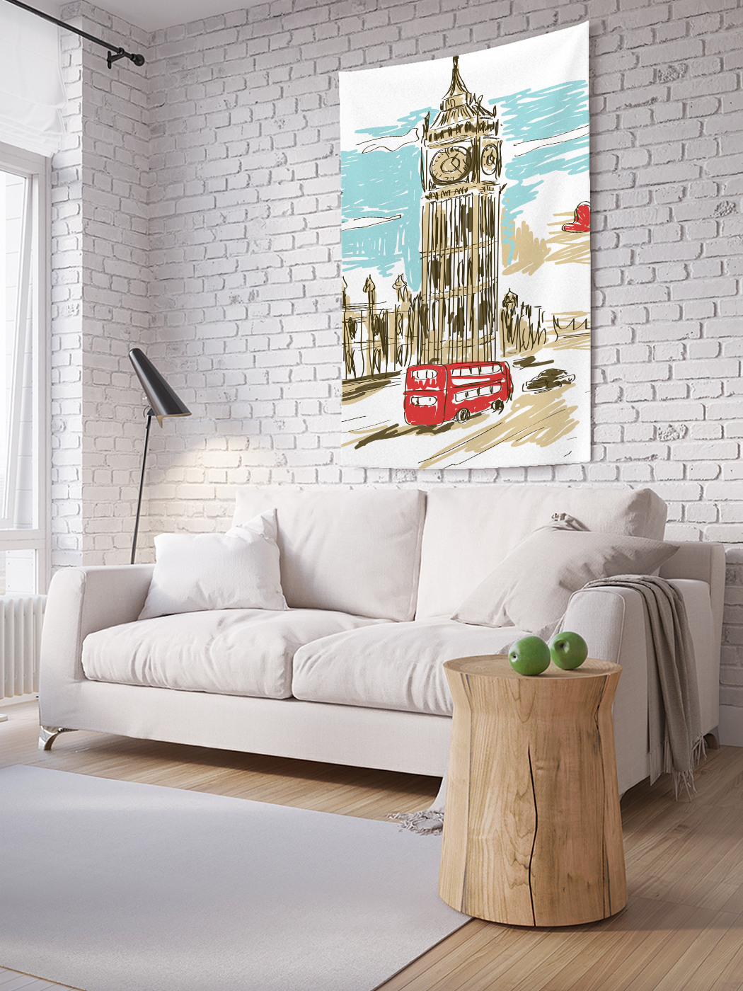 Вертикальное фотопанно на стену JoyArty Лондонский вид 100x150 см, Лондонский вид 
Вертикальное фотопанно на стену JoyArty Лондонский вид 100x150 см, Лондонский вид