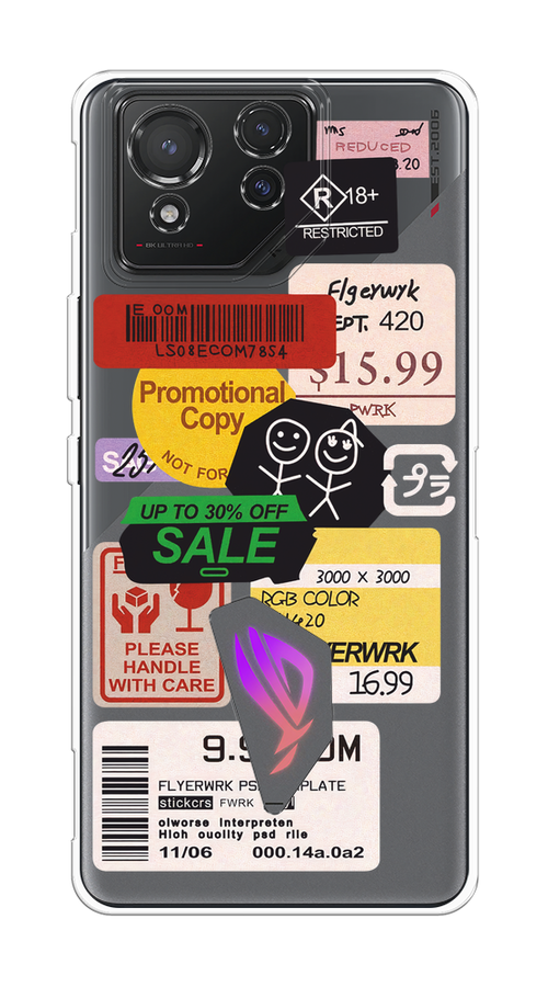 Чехол на Asus ROG Phone 8 "Коллаж из наклеек", Красный;желтый;зеленый;белый, 45150-1
Чехол на Asus ROG Phone 8 "Коллаж из наклеек", Красный;желтый;зеленый;белый, 45150-1