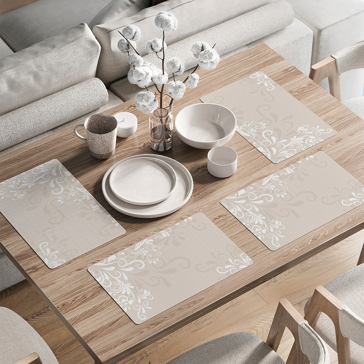 Комплект тканевых салфеток JoyArty Веточки в бутах для сервировки стола 46x30 см, 4шт, Бежевый, Веточки в бутах
Комплект тканевых салфеток JoyArty Веточки в бутах для сервировки стола 46x30 см, 4шт, Бежевый, Веточки в бутах