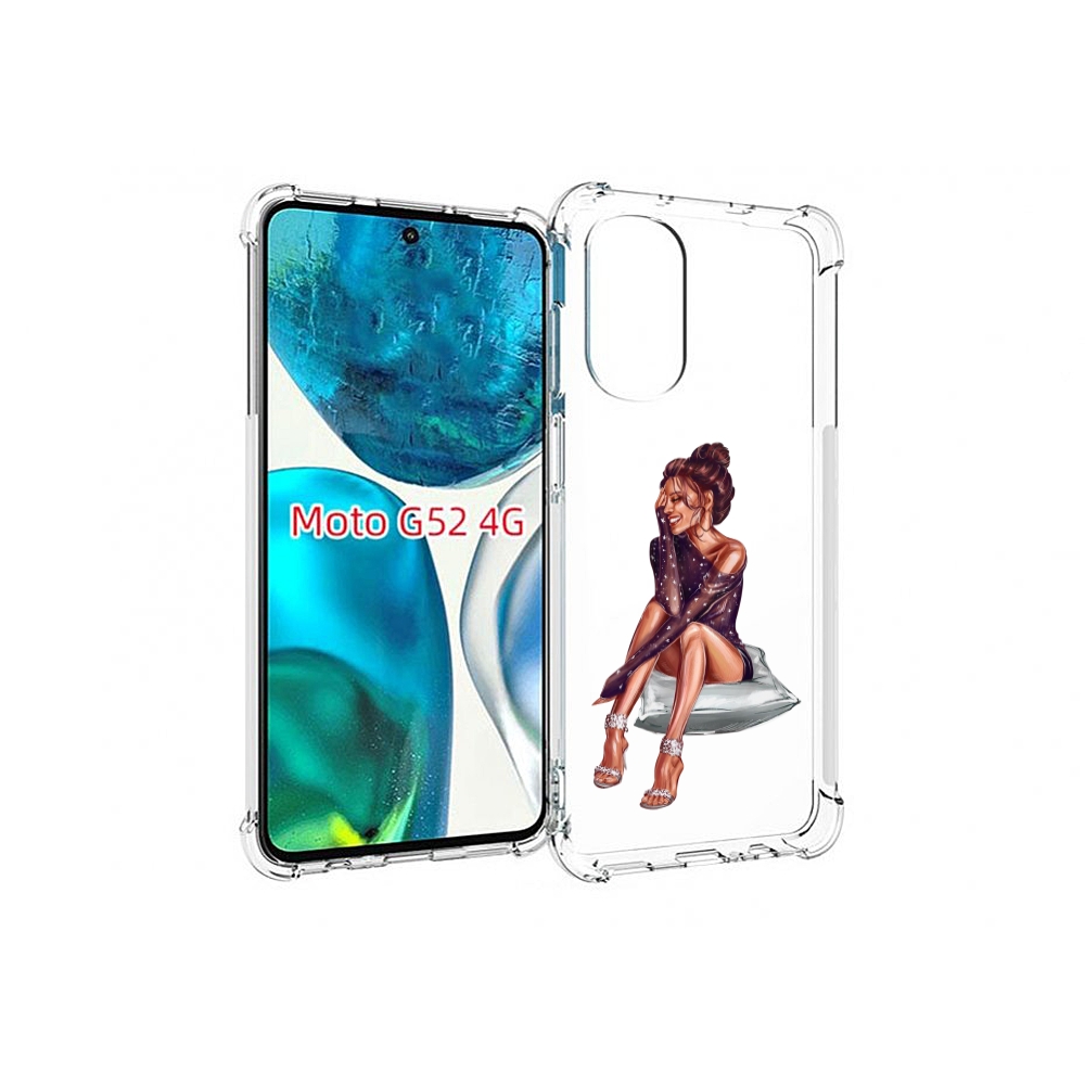 Чехол MyPads Девушка-на-подушке женский для Motorola Moto G82 / Moto G52, Прозрачный, Tocco
Чехол MyPads Девушка-на-подушке женский для Motorola Moto G82 / Moto G52, Прозрачный, Tocco