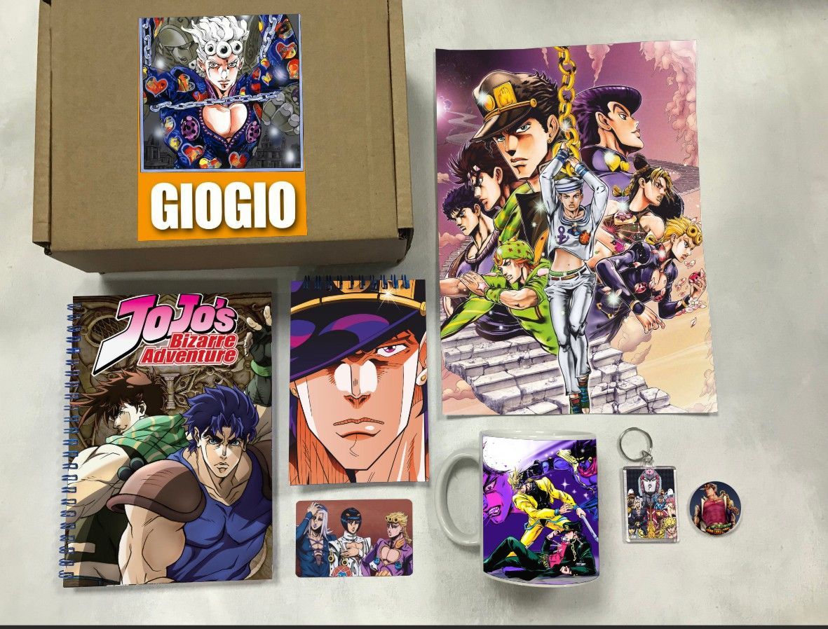 Бокс с подарком Невероятные приключения ДжоДжо JoJos 4 20-4, 7 предметов, Бежевый, Невероятные приключения ДжоДжо JoJos Bizarre Adventure 4
Бокс с подарком Невероятные приключения ДжоДжо JoJos 4 20-4, 7 предметов, Бежевый, Невероятные приключения ДжоДжо JoJos Bizarre Adventure 4