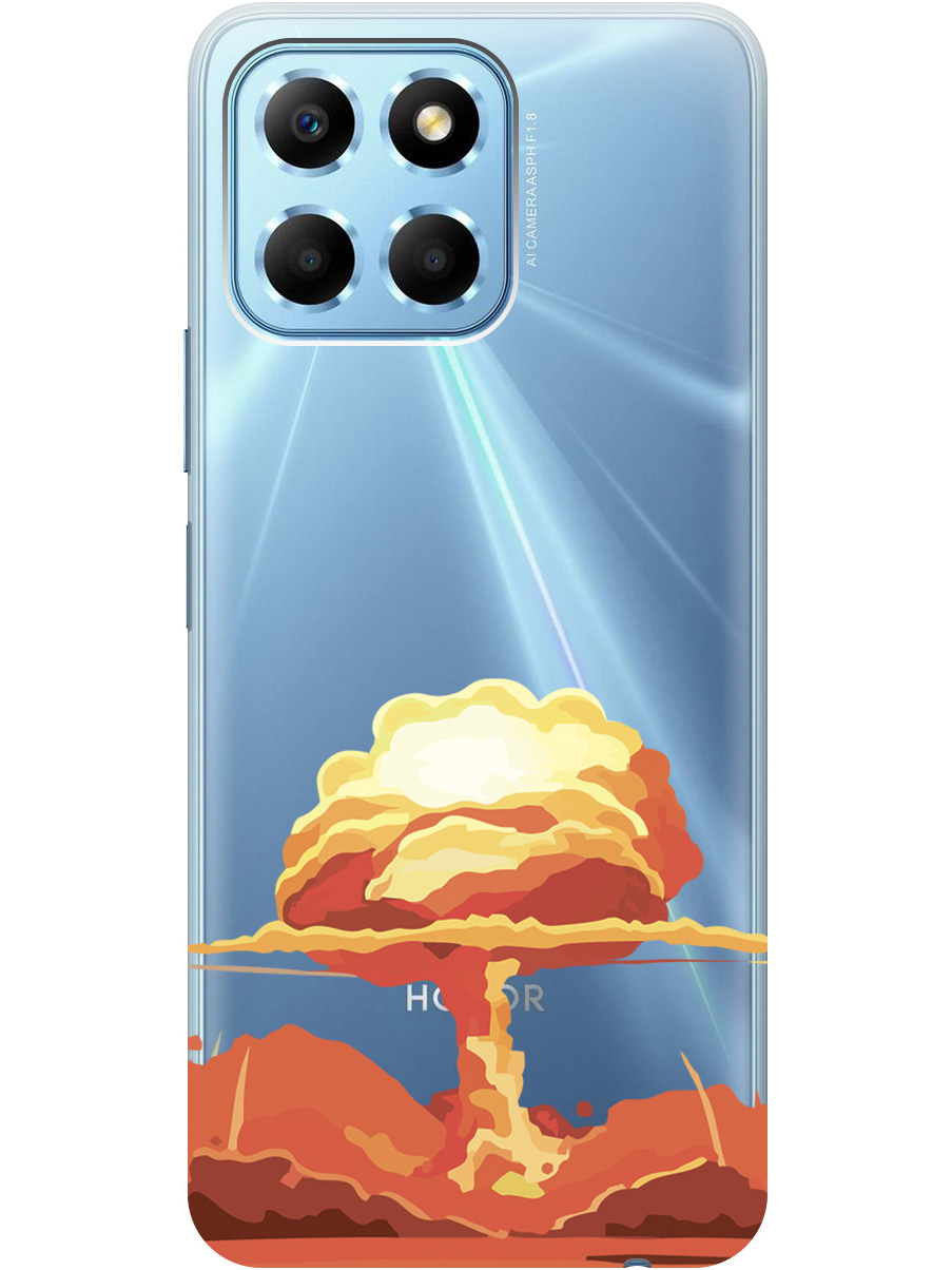 Чехол на Honor X6/Honor X8 5G силиконовый с принтом "Boom", Прозрачный;красный, 20000879
Чехол на Honor X6/Honor X8 5G силиконовый с принтом "Boom", Прозрачный;красный, 20000879