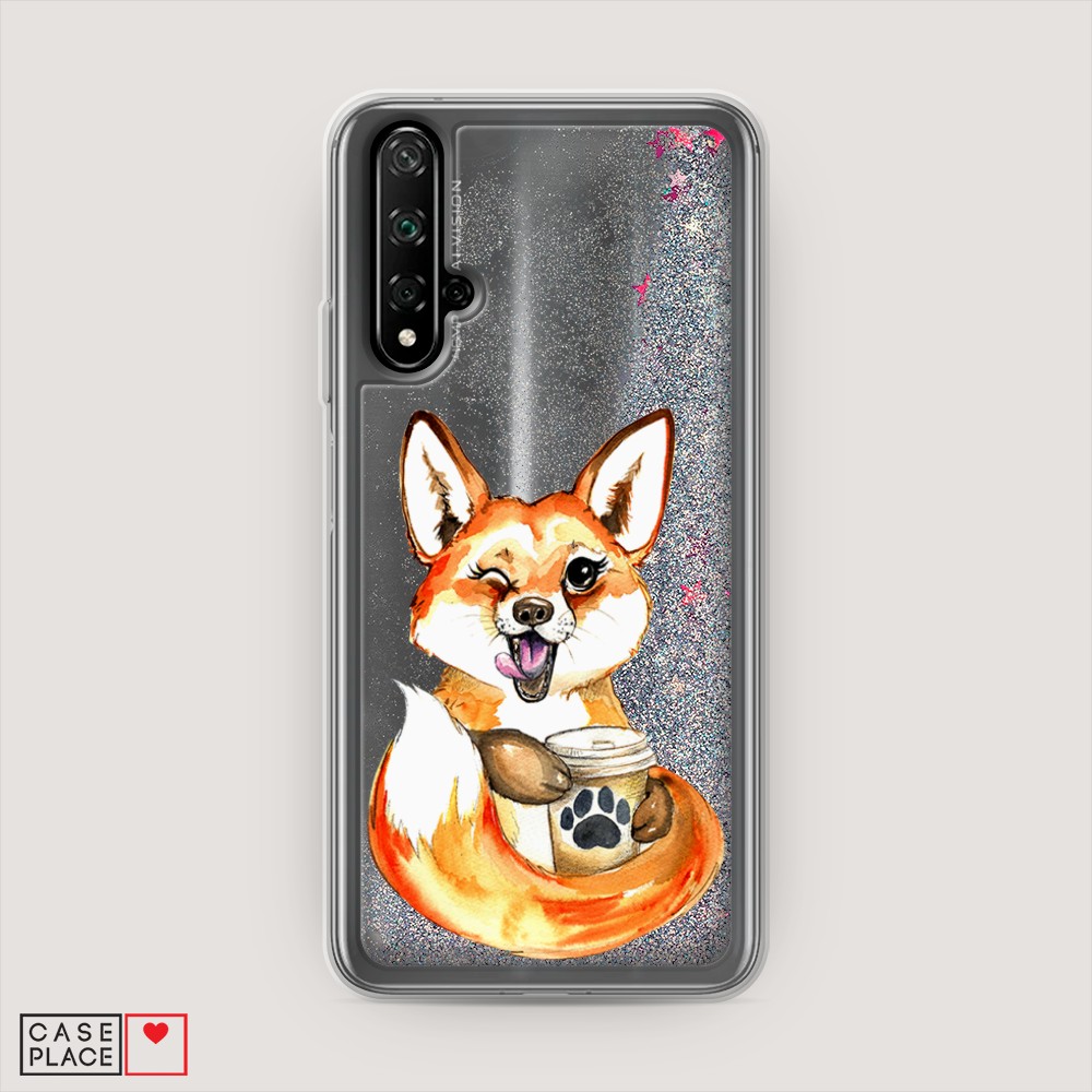 Чехол Awog на Honor 20/Huawei Nova 5T "Подмигивающая лиса с кофе", Разноцветный, 69591-1
Чехол Awog на Honor 20/Huawei Nova 5T "Подмигивающая лиса с кофе", Разноцветный, 69591-1