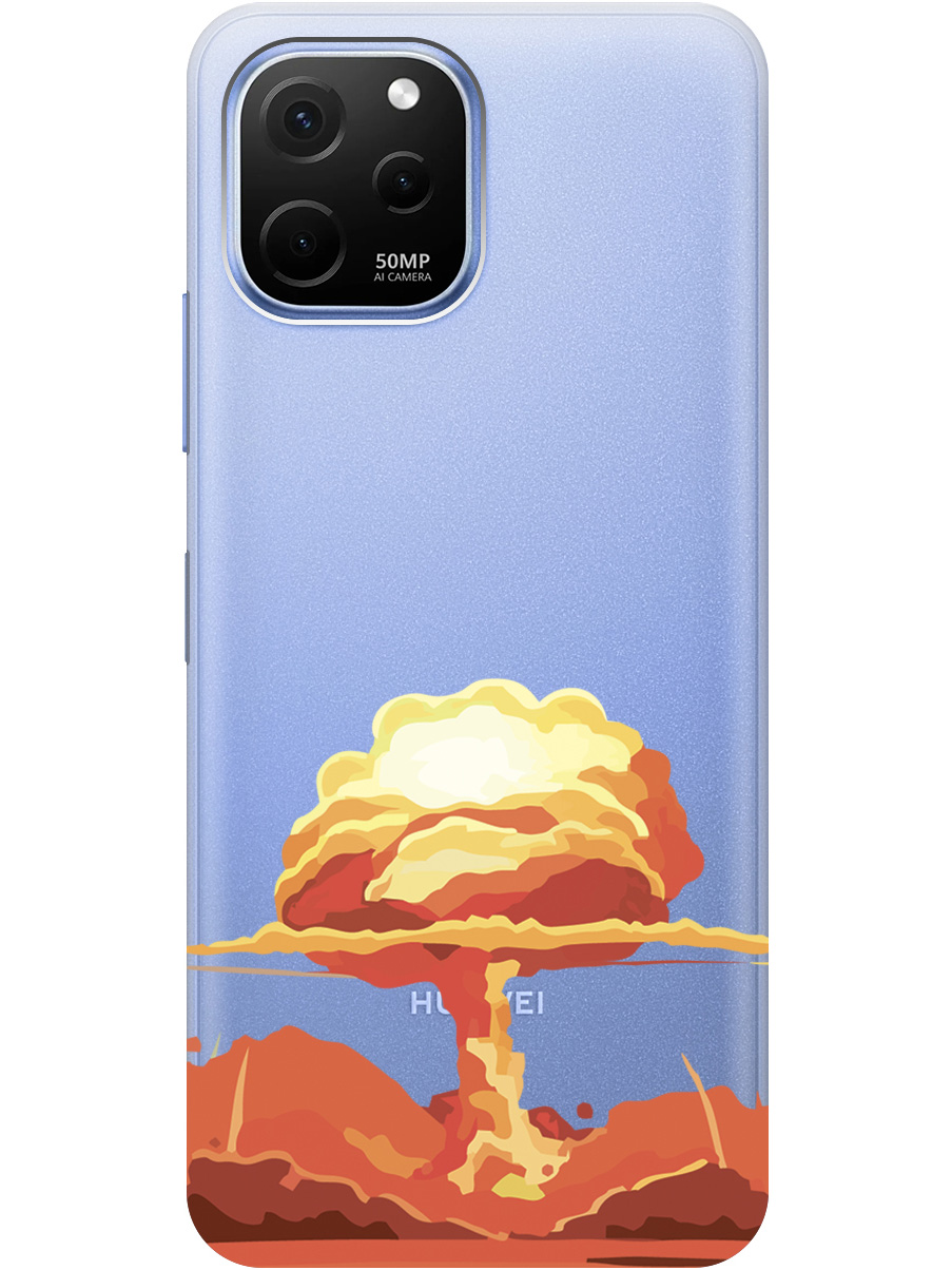 Чехол на Huawei nova Y61 силиконовый с принтом "Boom", Прозрачный;красный, 20000447
Чехол на Huawei nova Y61 силиконовый с принтом "Boom", Прозрачный;красный, 20000447
