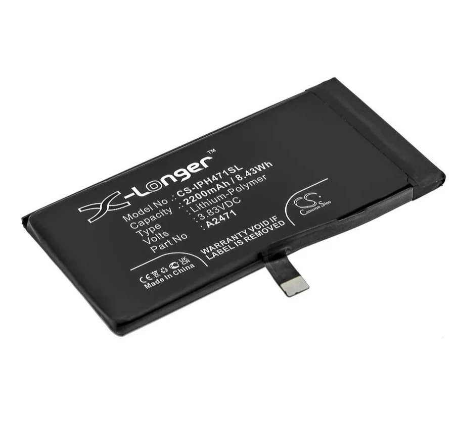 Аккумуляторная батарея CameronSino CS-IPH471SL для телефона Apple iPhone 12 Mini (A2471) 2
Аккумуляторная батарея CameronSino CS-IPH471SL для телефона Apple iPhone 12 Mini (A2471) 2