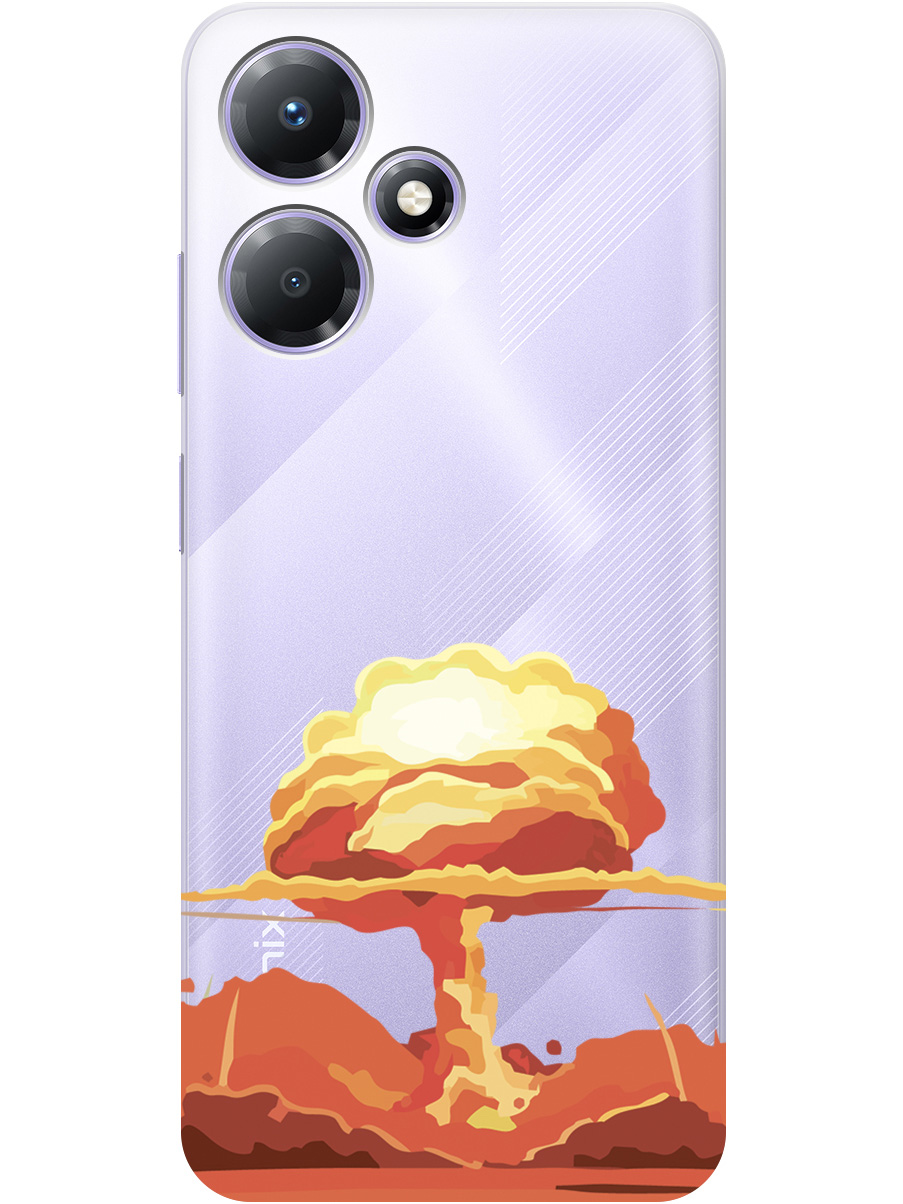 Чехол на Infinix Hot 30 Play силиконовый с принтом "Boom", Прозрачный;красный, 20000053
Чехол на Infinix Hot 30 Play силиконовый с принтом "Boom", Прозрачный;красный, 20000053